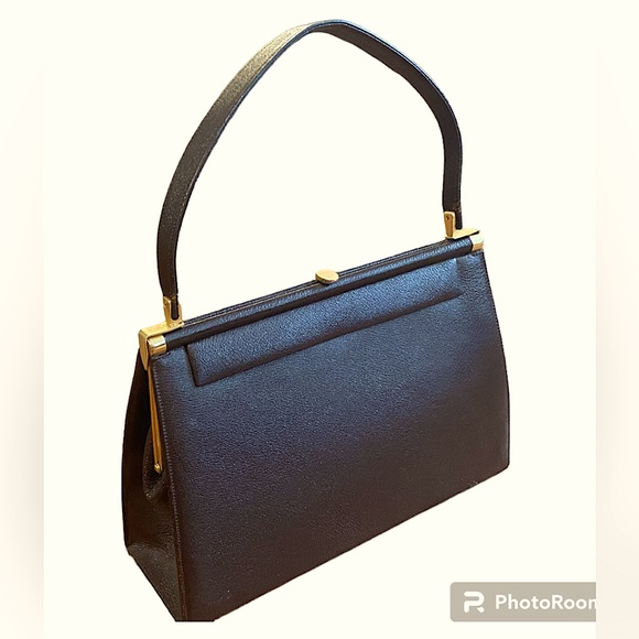 Bernard Original Handbags - Bernard Original 1960’s Vintage Chocolate Brown Leather Purse